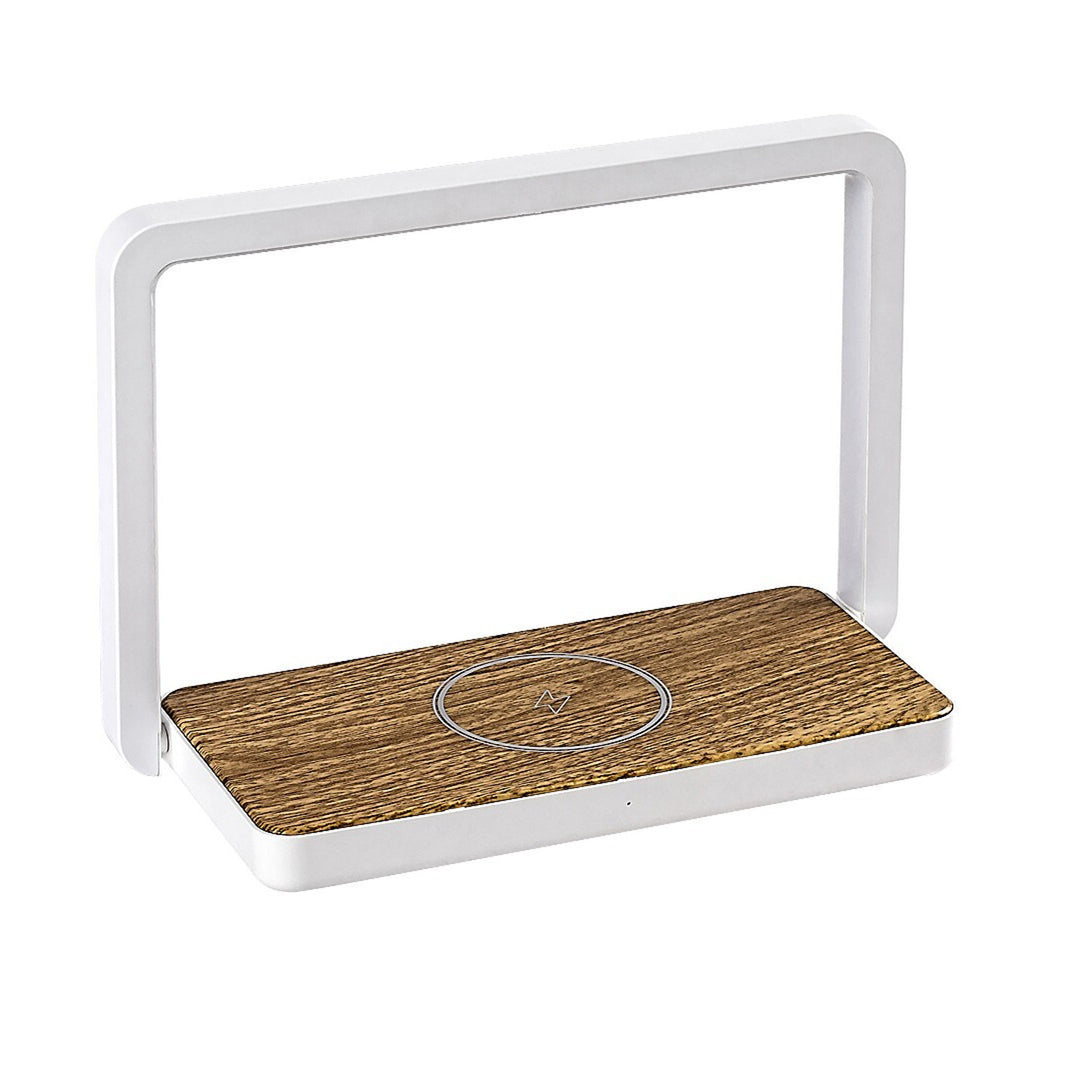 Rabalux asztali lámpa, 4W LED, QI induktív töltő, Buldus