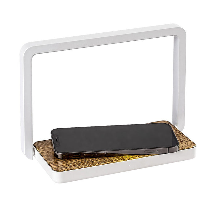 Rabalux asztali lámpa, 4W LED, QI induktív töltő, Buldus