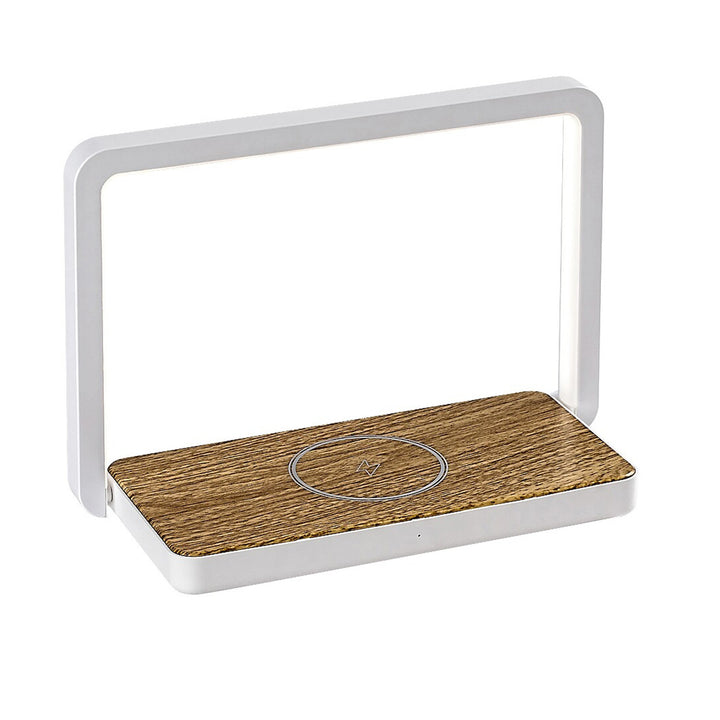 Rabalux asztali lámpa, 4W LED, QI induktív töltő, Buldus