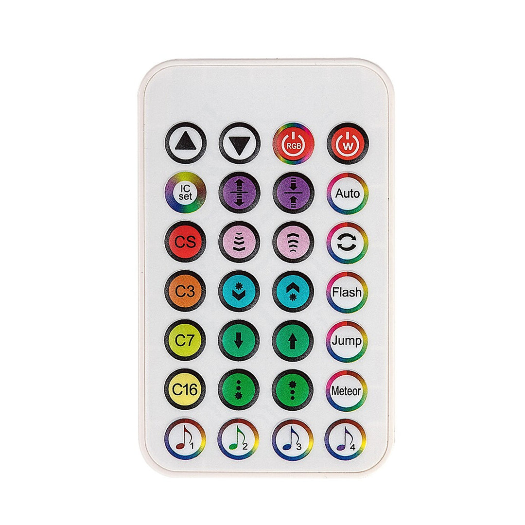 Rabalux állólámpa, állólámpa, 5W LED, RGB, fekete, Paco