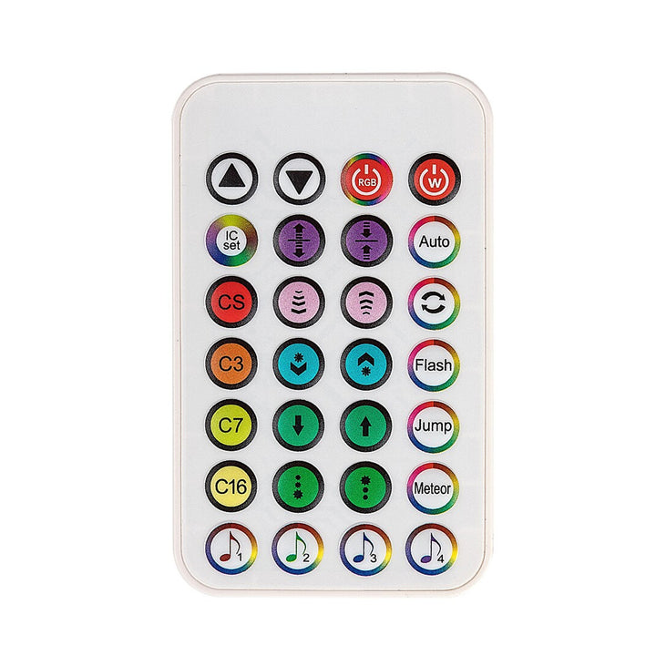 Rabalux állólámpa, állólámpa, 5W LED, RGB, fekete, Paco