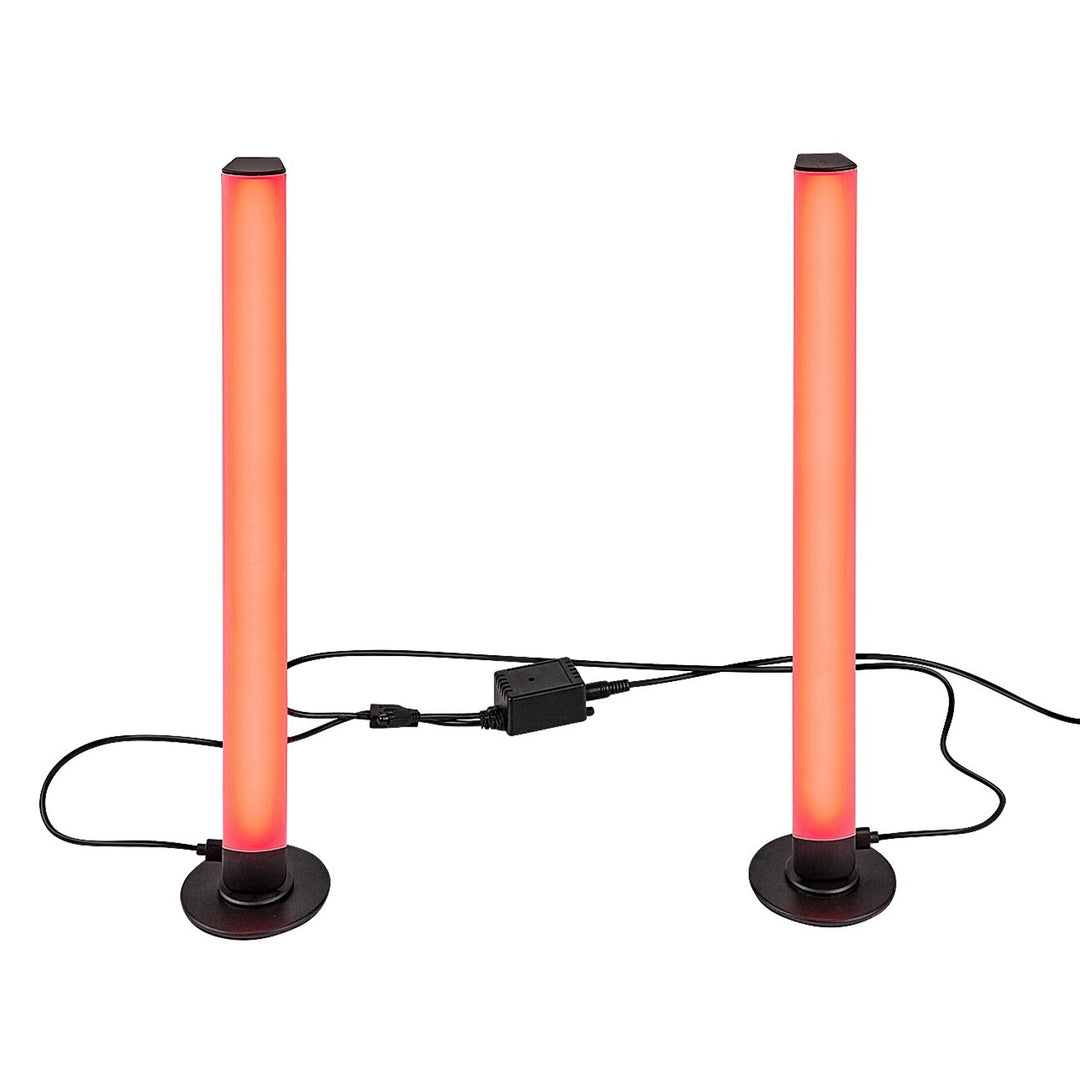 Rabalux állólámpa, állólámpa, 5W LED, RGB, fekete, Paco