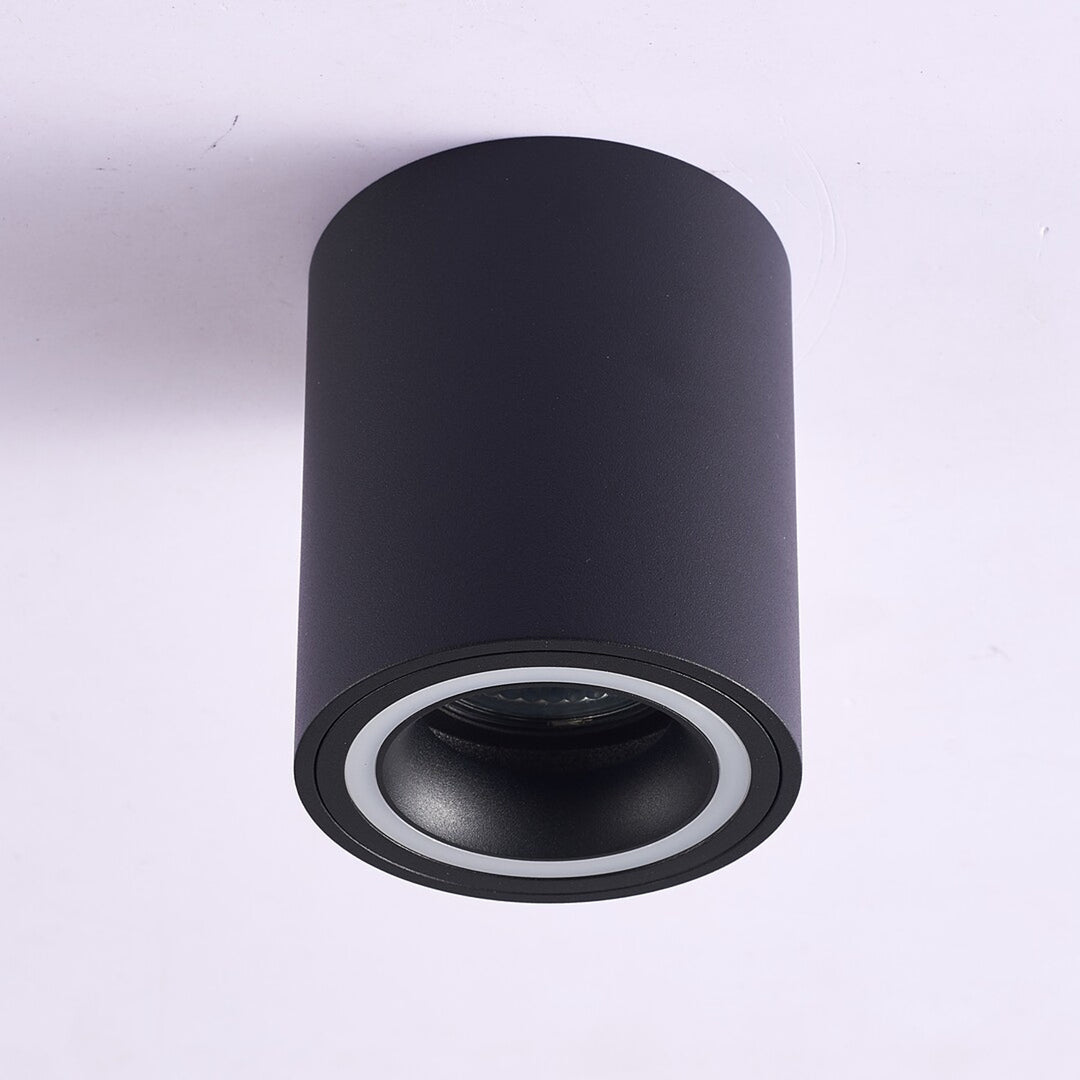 Rabalux mennyezeti lámpatest, GU10 foglalat, max 25W, fekete, Kobald
