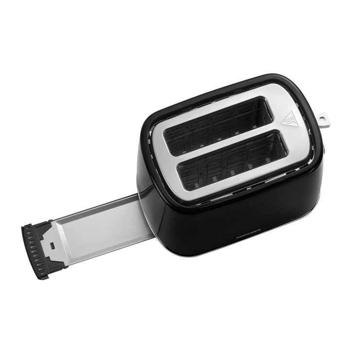 Concept elektromos kenyérpirító, 930W, 7 fokos barnulás, fekete, TE2075