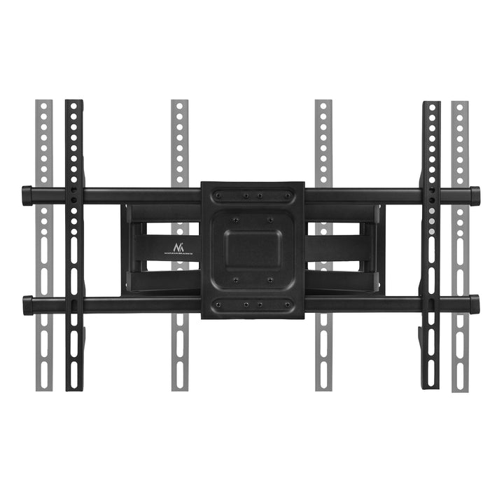 Maclean TV tartó, max VESA 600x400, 32-85", 60kg, vízszintes és függőleges szögbeállítás, profil 65-390mm, fekete, MC-789