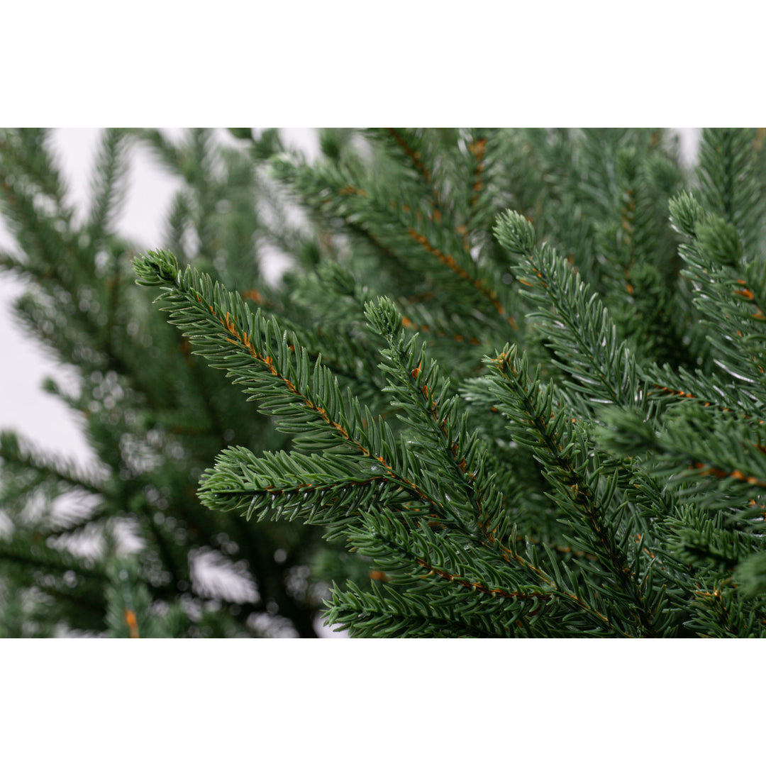 Novatom műkarácsonyfa, koreai lucfenyő, 250 cm, 100% PE, zöld, SKOR250