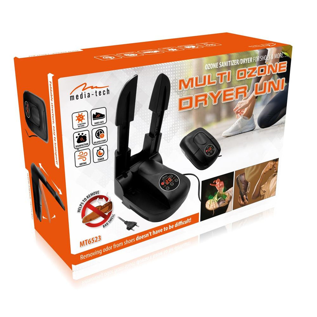 Media-Tech cipőszárító, ózonos fertőtlenítés, időzítő, MT6523