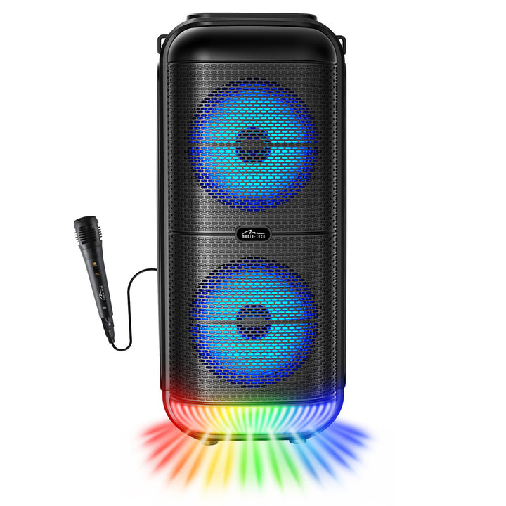 Media-Tech hordozható hangszóró, karaoke, Bluetooth 5.3, 900W, MT3183