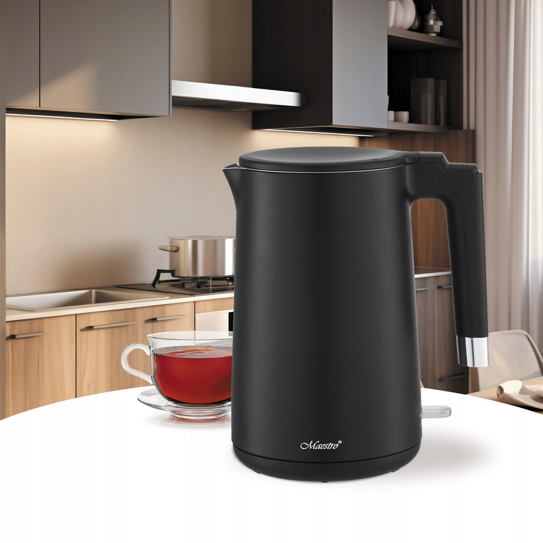 Maestro vízforraló, 1800W, 1,7l, fekete, MR-026
