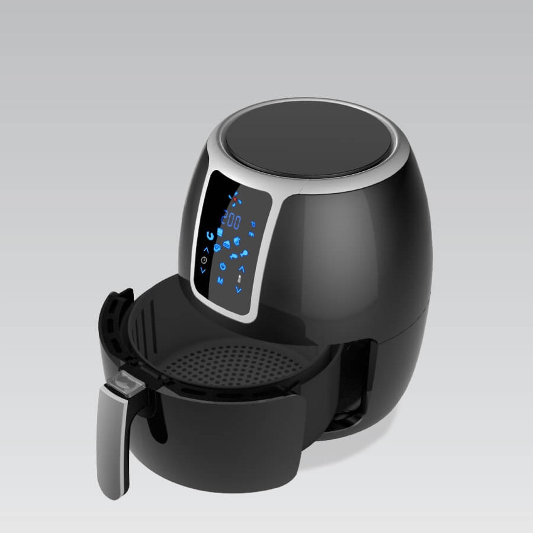 Maestro zsírmentes fritőz, 1500W, 3.7L, fekete, MR-756