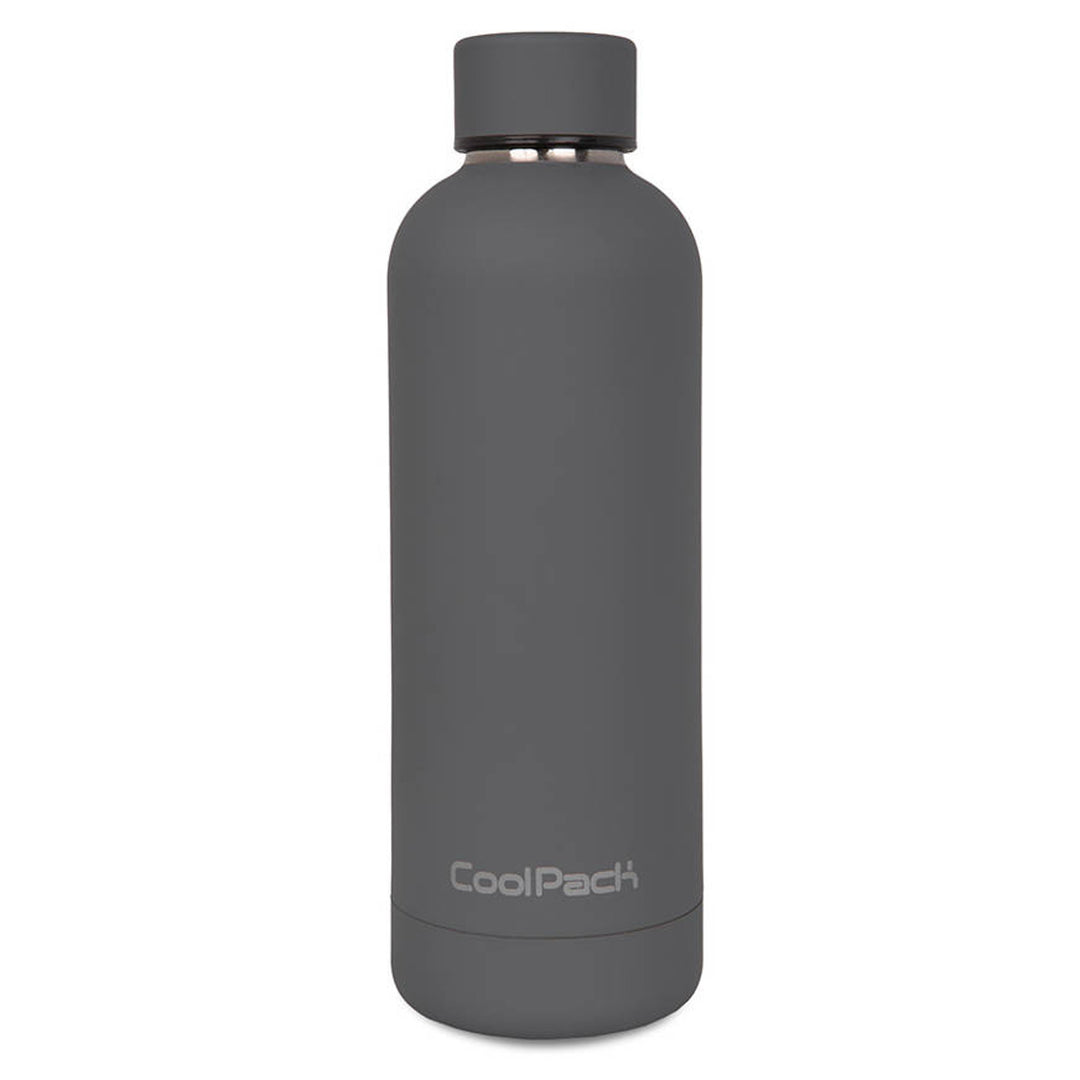Coolpack termikus palack, 500ml, rozsdamentes acél, grafit, Bonet Z23027