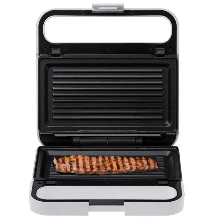 Adler szendvicspirító, kontaktgrill, 1100W, fehér, AD 3070
