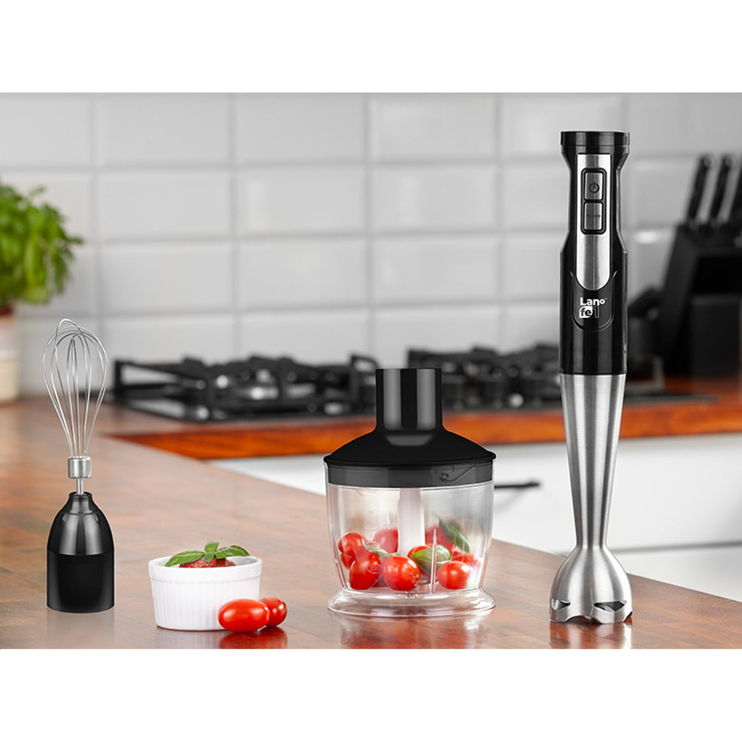 Lafe botmixer, 800 W, 600 ml-es csésze, Turbo funkció, BRK-003A