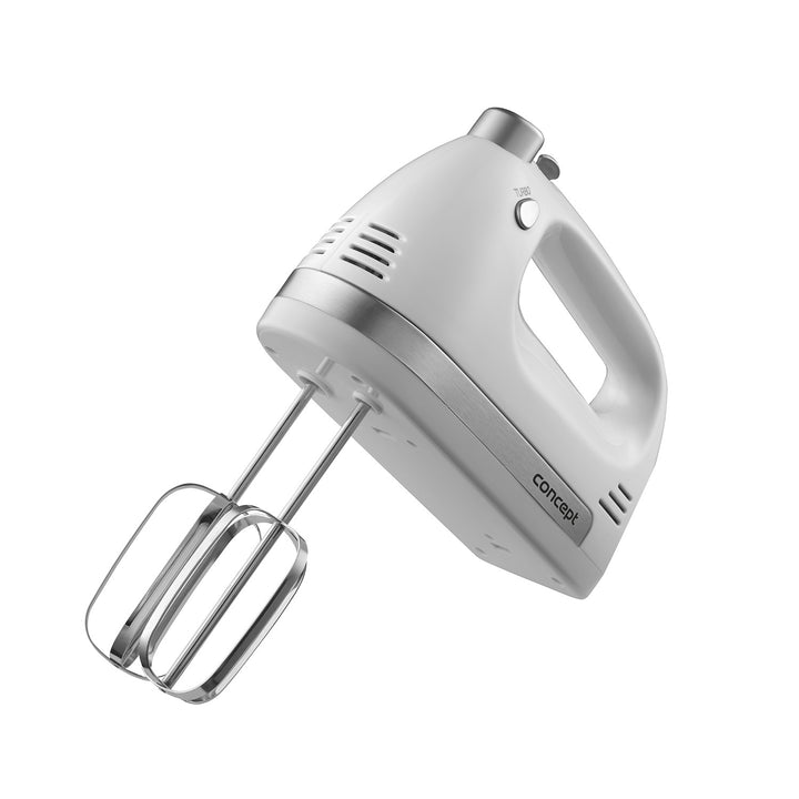 Concept kézi mixer, 5 sebességfokozat, turbó funkció, 500 W, fehér, SR3390