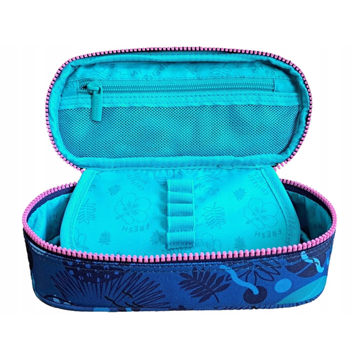 CoolPack Campus Disney Core Stitch ovális iskolai tolltartó F062780