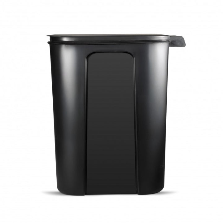 Practic szemetes, pedálos, fekete, 25l, 10104699