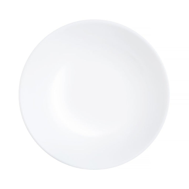 Luminarc desszertes tányér, kerek, edzett üveg, 19 cm, fehér, Diwali White