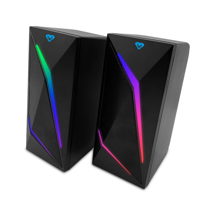 Gaming 2.0 hangszórók Bluetooth-szal, színes RGB LED háttérvilágítással Media-Tech COBRA PRO URION 2.0 MT3172