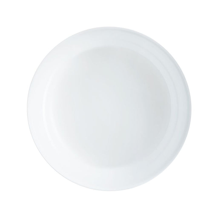 Luminarc mély tányér, fehér, kerek, 21 cm, Diwali
