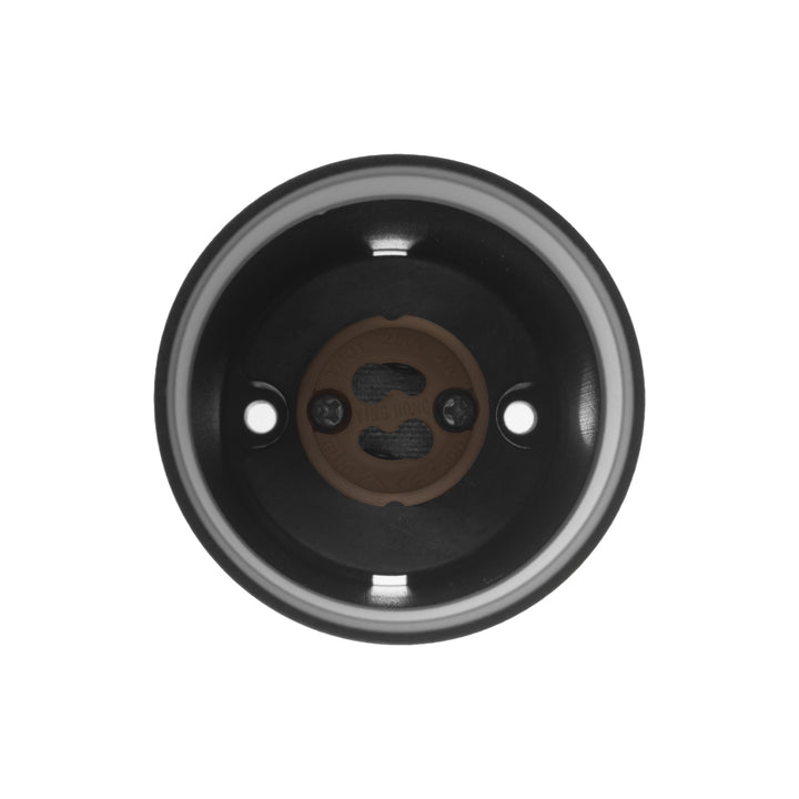 Maclean felszíni lámpatest/cső, spot, kerek, alumínium, GU10, 55x130mm, fekete szín, MCE360 B 3db + LED izzó GU10 7W Maclean Energy MCE437 NW semleges fehér 4000K, 220-240V~, 50/60Hz 3db