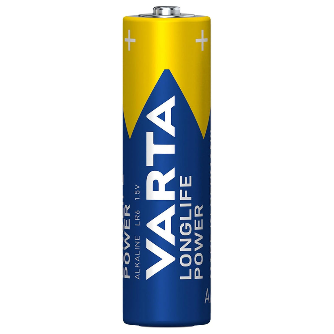 VARTA Longlife Power, 6 db AA alkáli elem, LR06, 1,5V