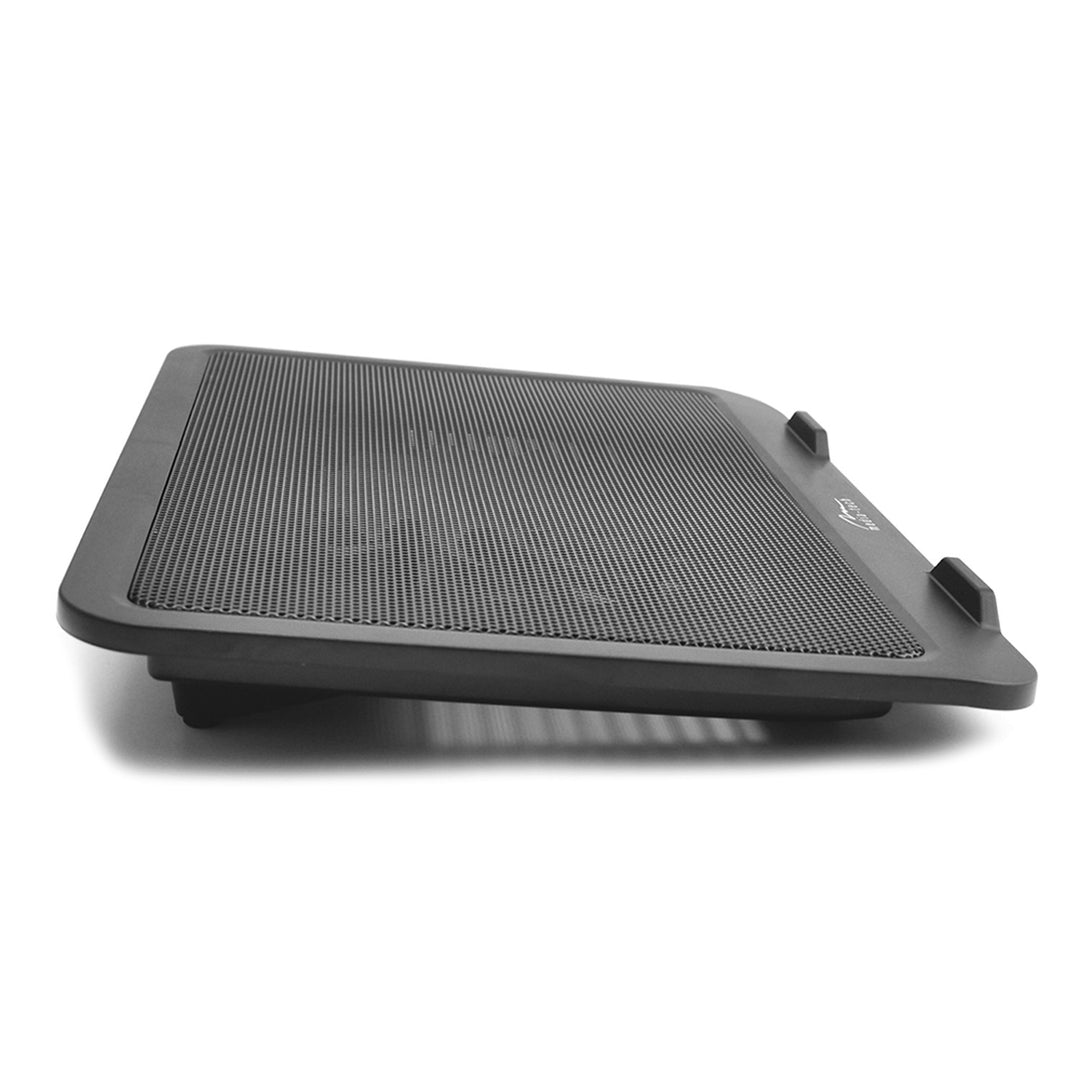CSENDES HŰTŐPÁRNA - Hűtőpárna 15,6" és kisebb laptopokhoz, csendes, nagy teljesítményű, 13,5 cm-es ventilátorok, USB átvezető port