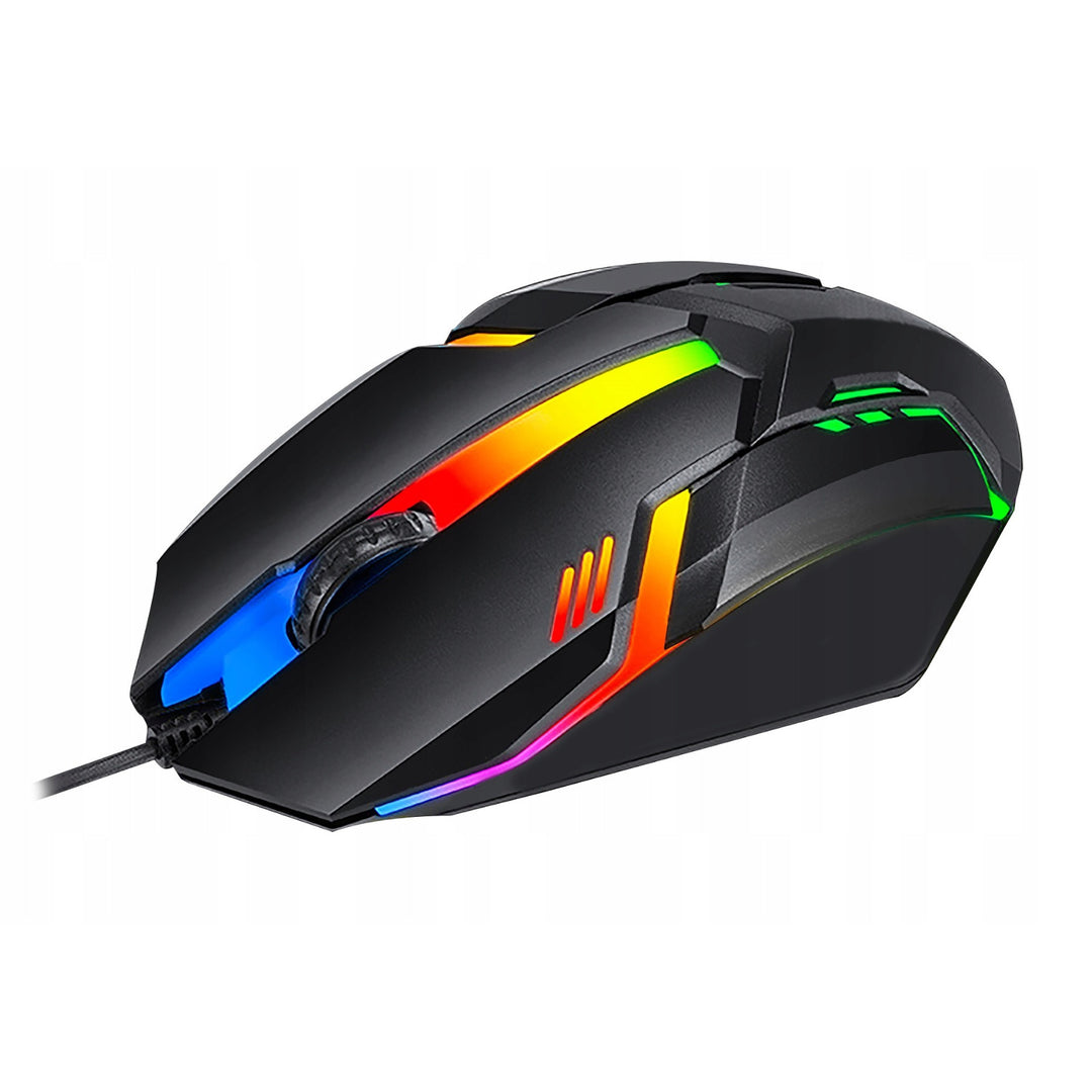 Vakoss gaming egér, RGB háttérvilágítás, 1000dpi, TM-5133K