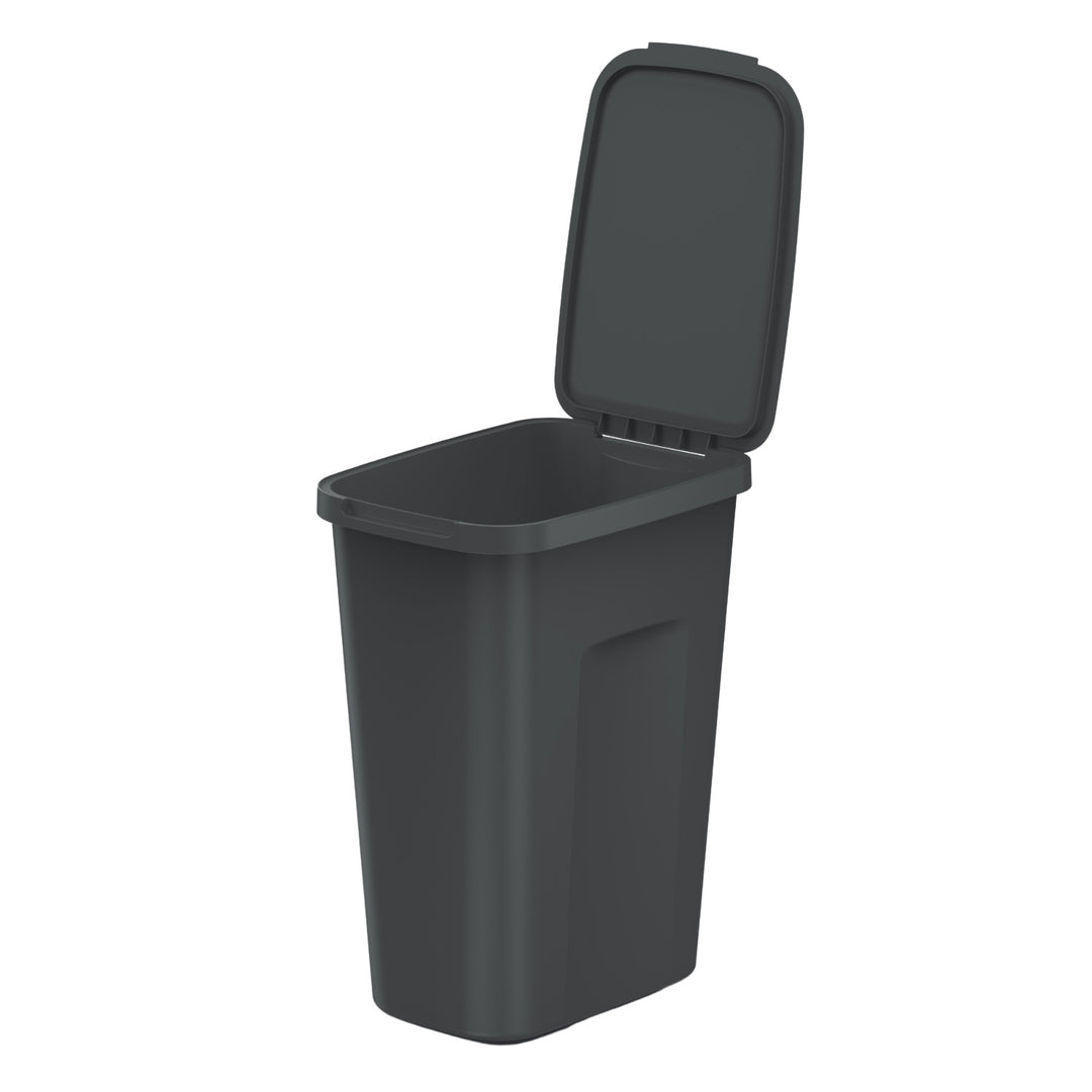 Keden szemétkosár, 35 literes, fekete, COMPACTA Q PLUS