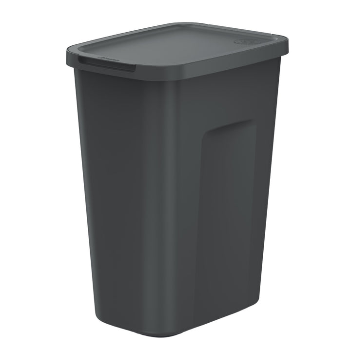 Keden szemétkosár, 35 literes, fekete, COMPACTA Q PLUS
