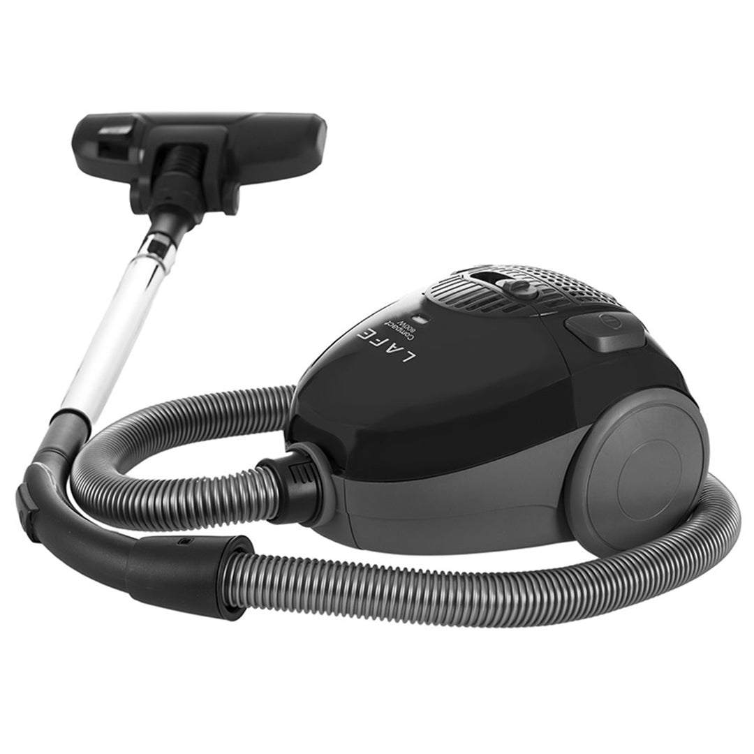 Lafe porszívó zsákkal, háromszoros szűrőrendszerrel, 800W, fekete, Compact S