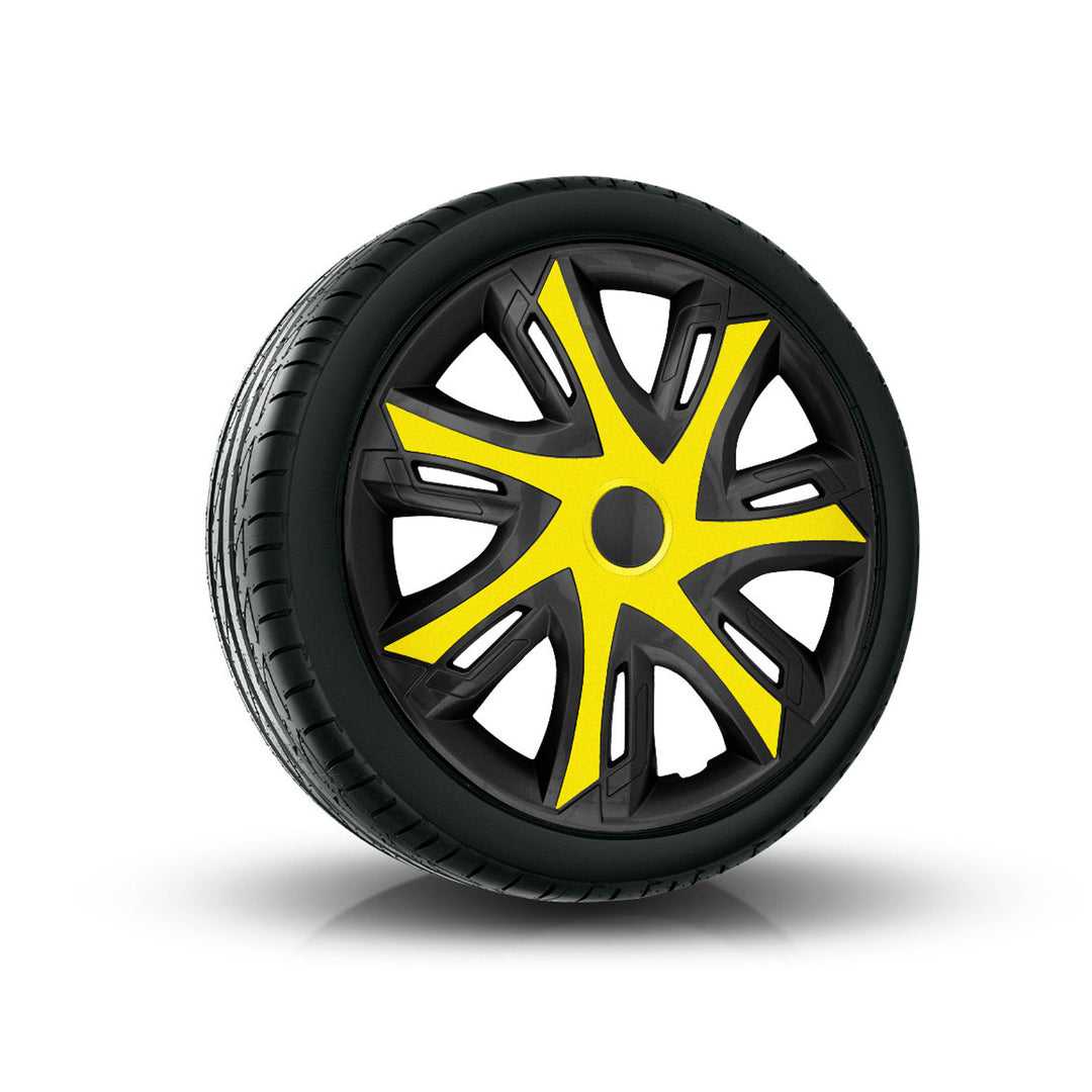 NRM N-Power univerzális keréktárcsa 15'' kétszínű fekete/sárga 1 db