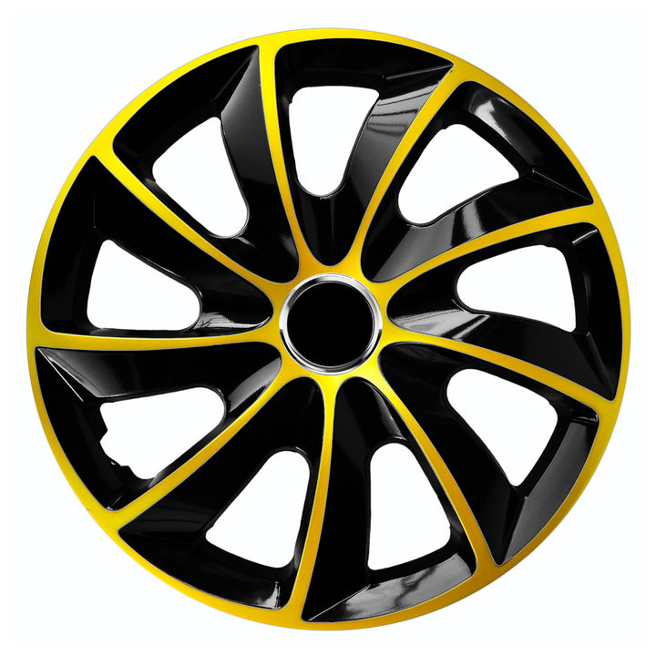 Univerzális keréktárcsafedél 17'' NRM Stig Extra arany/fekete 1 db