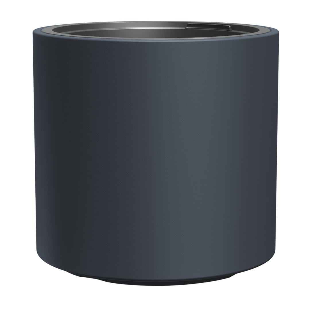 Prosperplast virágcserép, betéttel, magasság 29cm, antracit, Heos