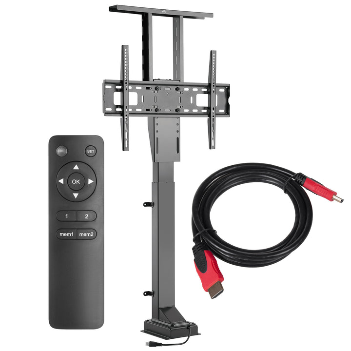 Elektromos kábelhosszabbító Maclean, 37''-65'''', VESA 600x400, max 50kg, MC-866 + HDMI 2.0 4K 3D UHD 1,8m Kábel 48 bit