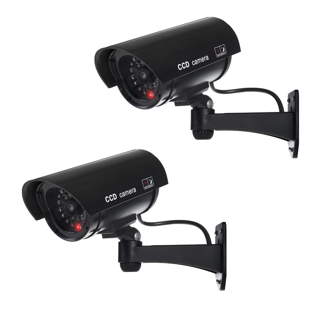 Dummy kamera villogó LED-del IR1100 B IR kültéri, fekete, 2 db