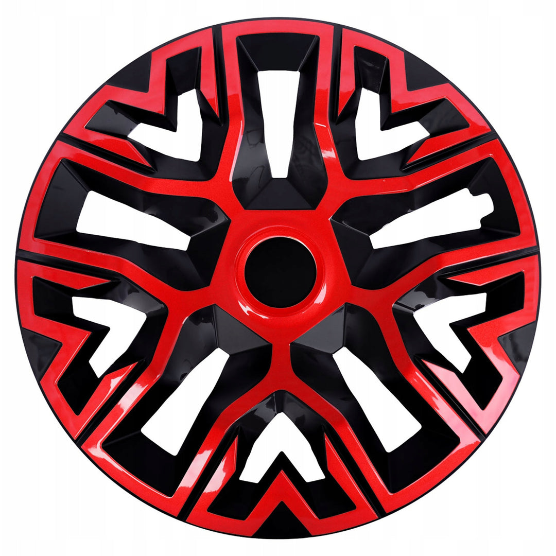 15'' NRM The Best Bicolor piros/fekete univerzális keréktárcsa 4 db