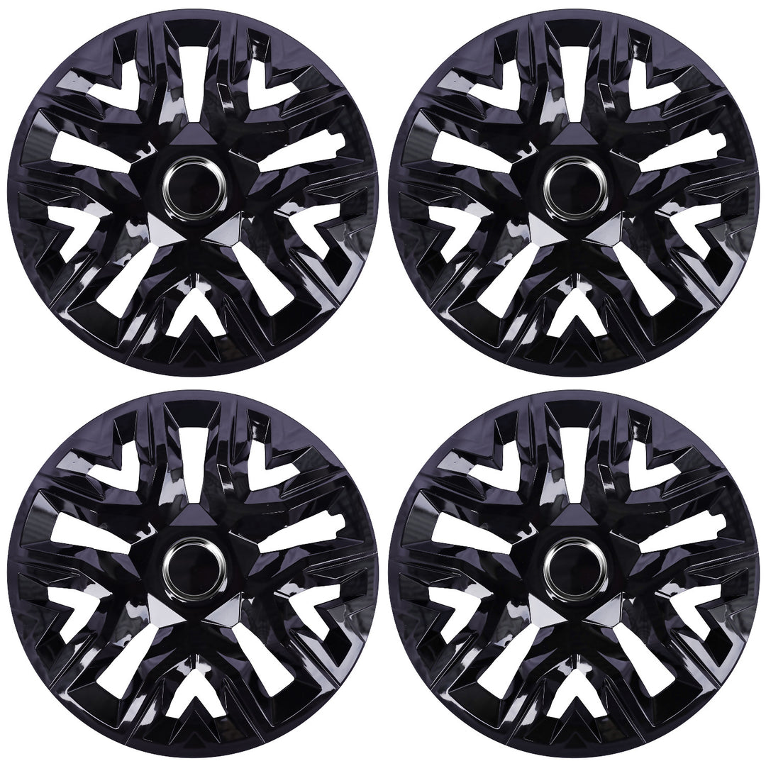 Univerzális keréktárcsák 15'' NRM Perfecto fekete lakkozott 4 db