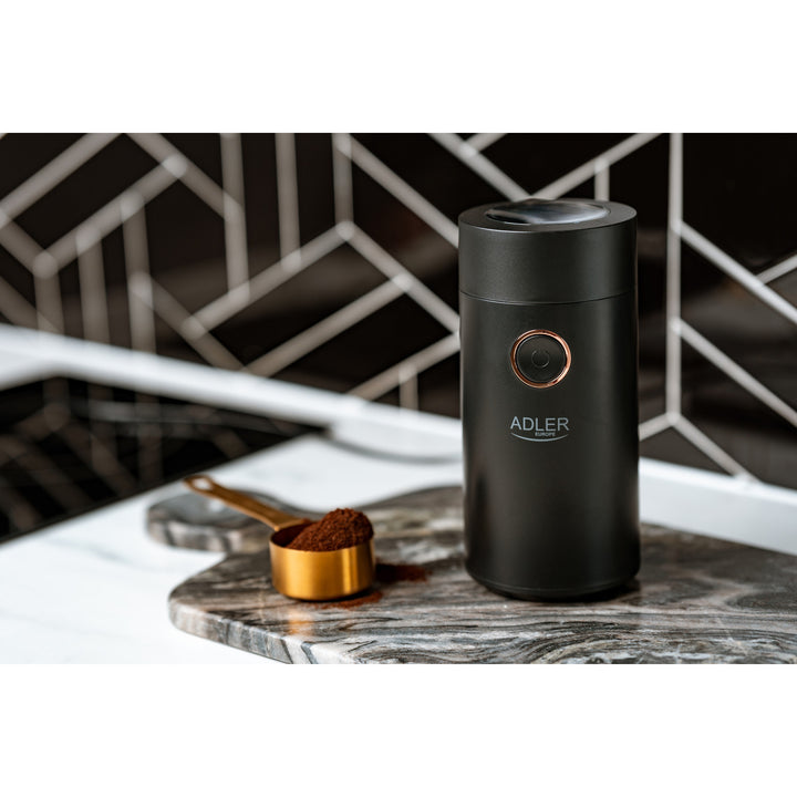 Elektromos kávédaráló Adler, 150W, fekete, AD 4446BG