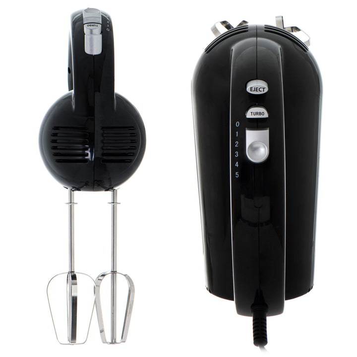 Camry kézi mixer, 800W, 5 sebességfokozat, Turbo funkció, fekete, CR 4218