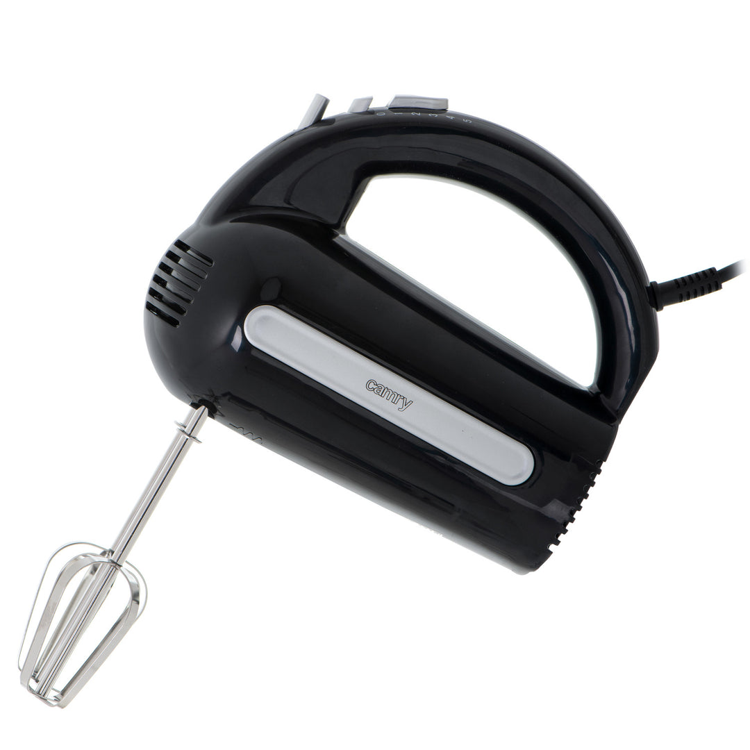 Camry kézi mixer, 800W, 5 sebességfokozat, Turbo funkció, fekete, CR 4218