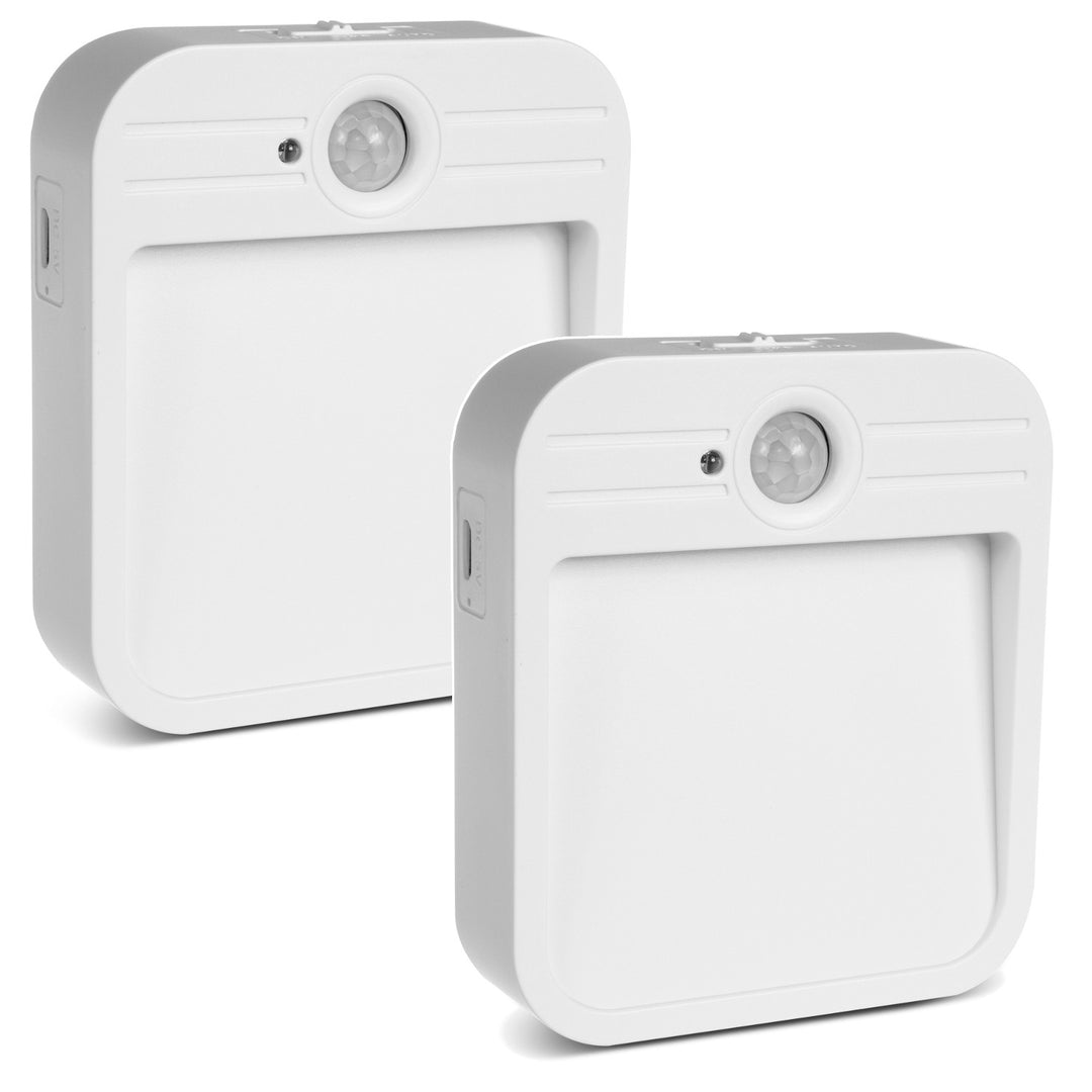 Maclean LED lépcsőfény, mozgásérzékelővel, 4000K hőmérséklet, 3,7V/500mAh, 4 LED, hatótávolság 3-4m, MCE236, 2 db
