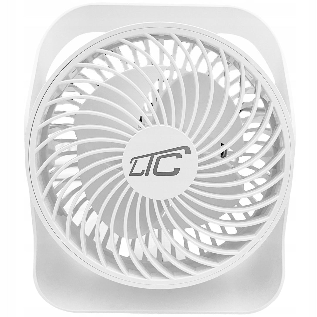 LTC vezeték nélküli asztali ventilátor, USB C töltés, 4 sebességfokozat, 2000 mAh akkumulátor, LXWB16