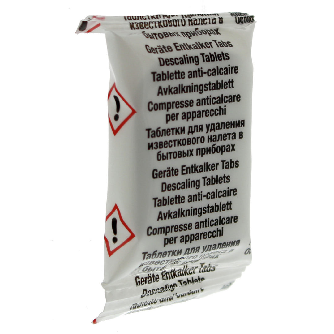 Vízkőmentesítő tabletta eszpresszógépekhez, 6 db, univerzális, Scanpart, 2 csomagban