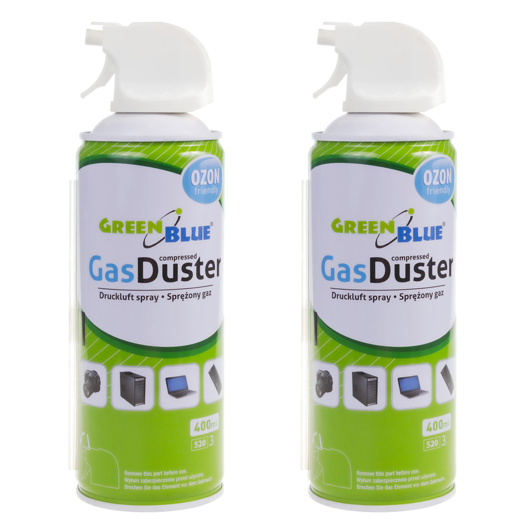 GreenBlue GB400 sűrített levegő 400ml pisztolyporlasztó - pisztoly spray, 2 db