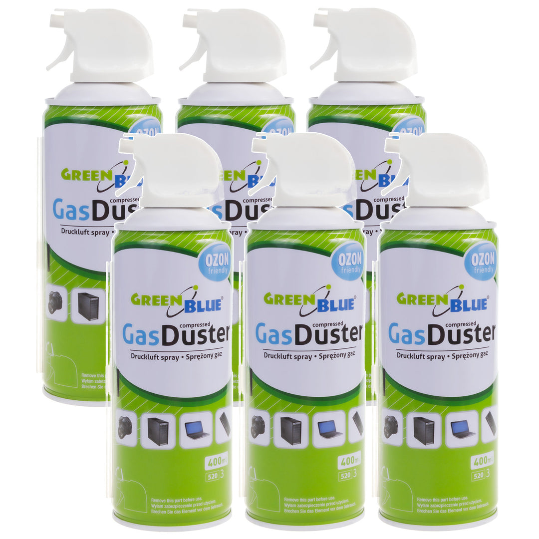 GreenBlue GB400 sűrített levegő 400ml pisztolyporlasztó - pisztoly spray, 6 db