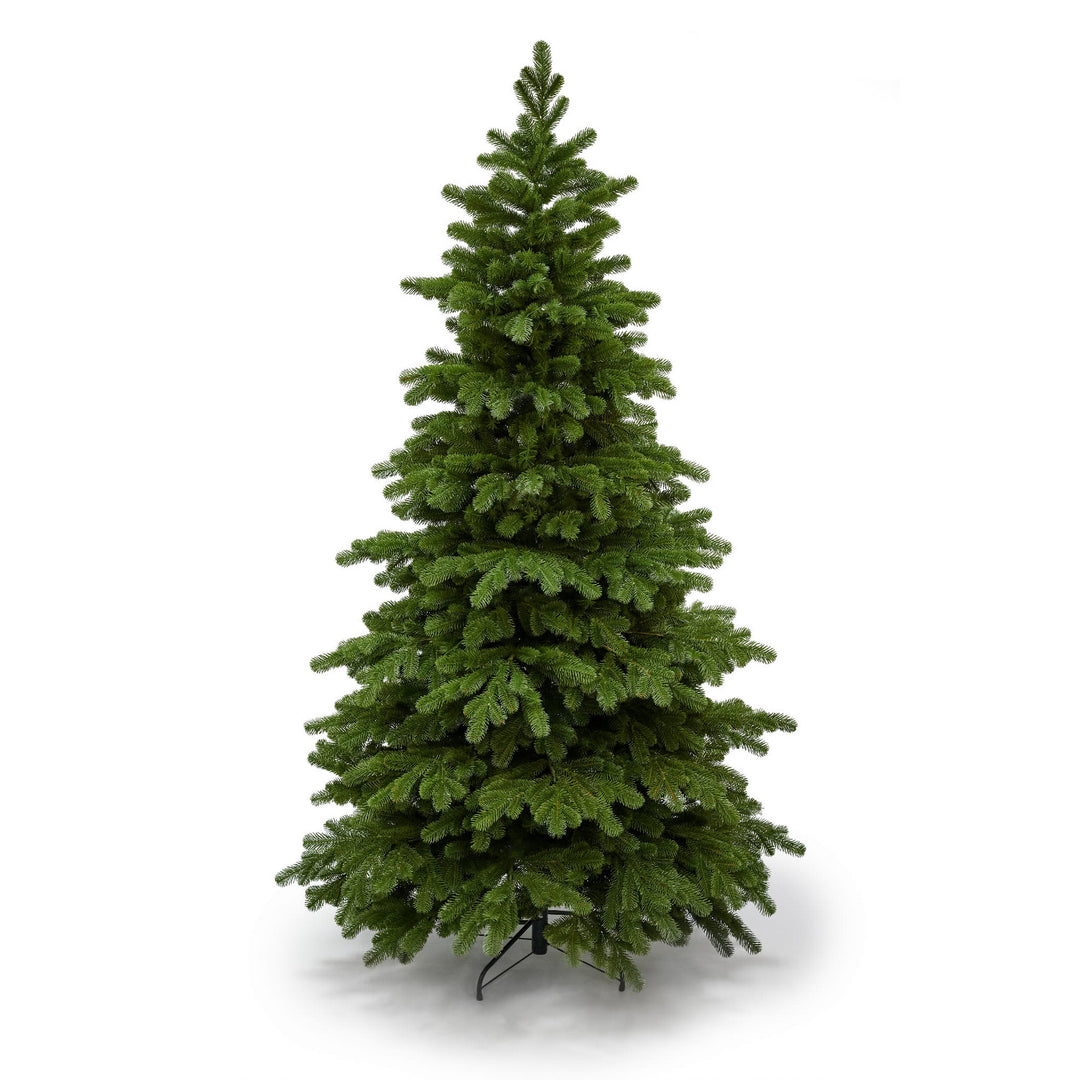 Mesterséges karácsonyfa, természetes fenyő, 100% PE, magasság 230 cm