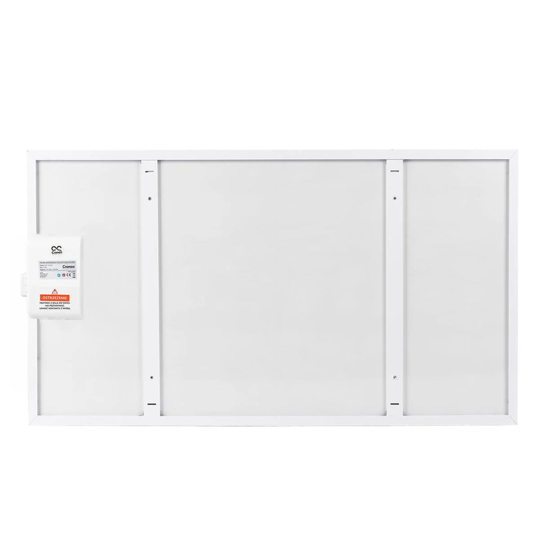 Cronos infravörös fűtőtest, 770W, okostelefon vezérlésű, beépített termosztát, 98%-os konverziós ráta, IP44 védelem, Synthelith PRO CRP-770TWP