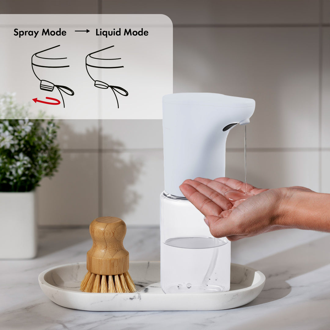 Promedix automata adagoló, adagoló tartály folyékony szappanokhoz, fertőtlenítő folyadékokhoz, 300ml, fehér, PR-540 W + 4 Varta Industrial AA elem