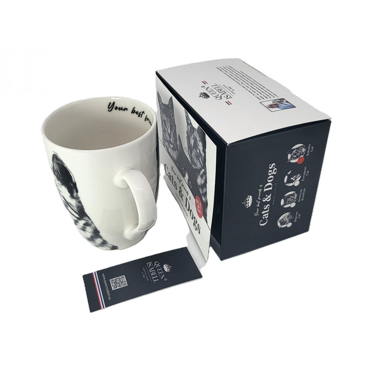 Isabel királynő porcelán bögre, Sokake macska, 350ml, Q1-05218