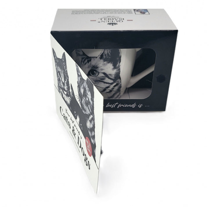 Isabel királynő porcelán bögre, Sokake macska, 350ml, Q1-05218